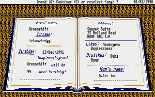 Scool-not-School atari screenshot
